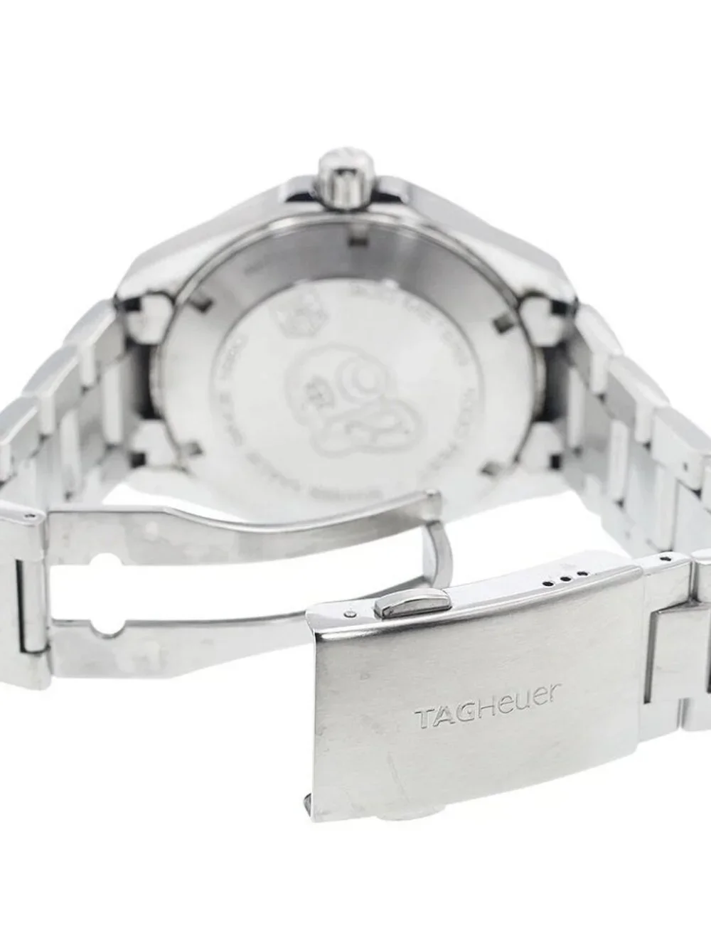 TAG HEUER Aqua racer WAY1112 Date Navy Dial Quartz Men's Watch_942364